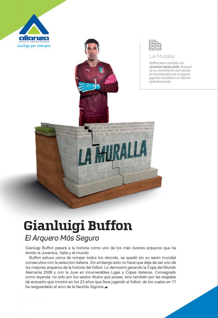 LA MURALLA – GIANLUIGI BUFFON