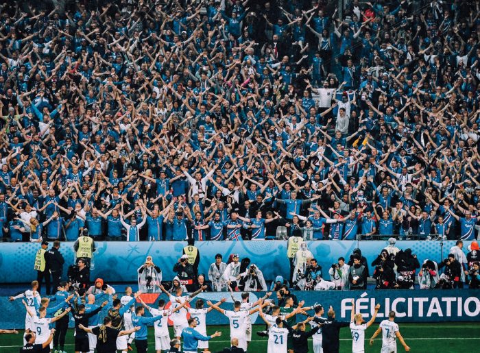 Los Vikingos y su gran corazón futbolero