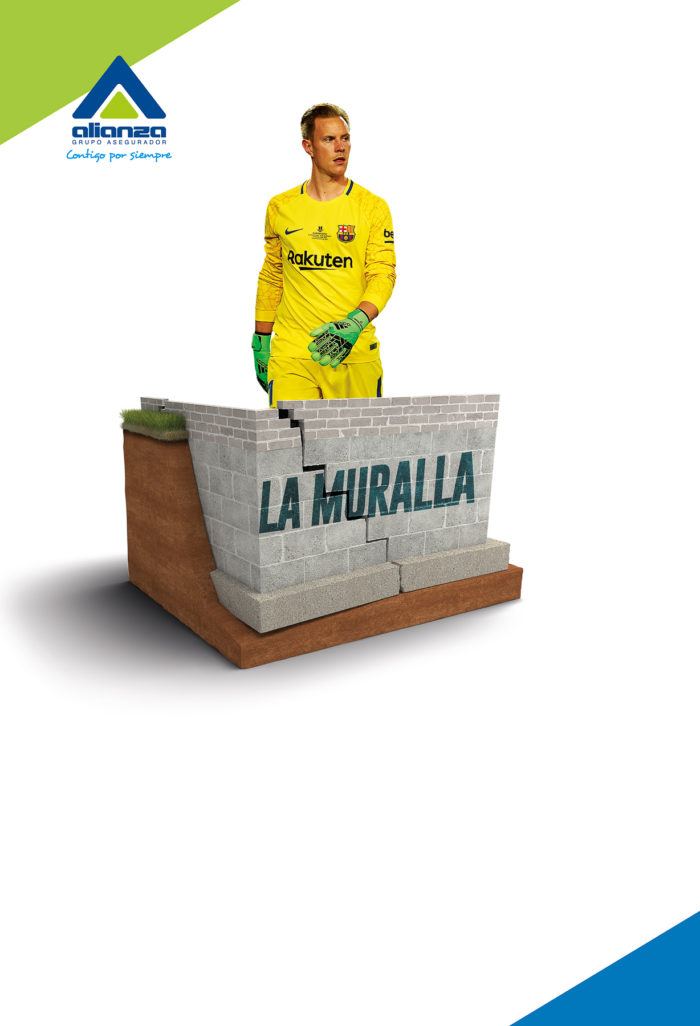 Ter Stegen, la muralla