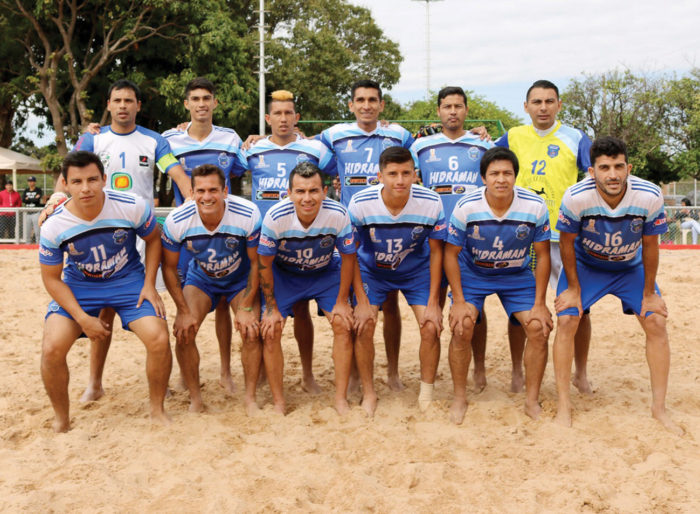 Club Hamacas, dignos representantes del fútbol playa en Bolivia