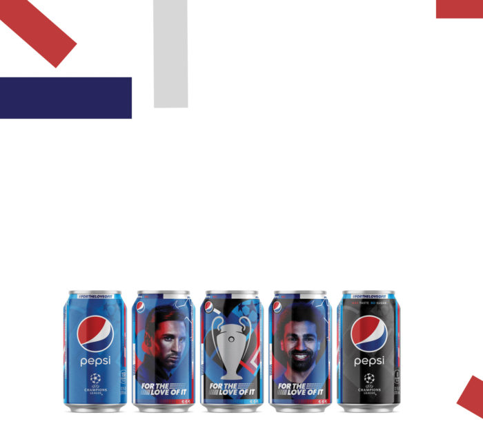 Pepsi, la bebida oficial de la Champions League