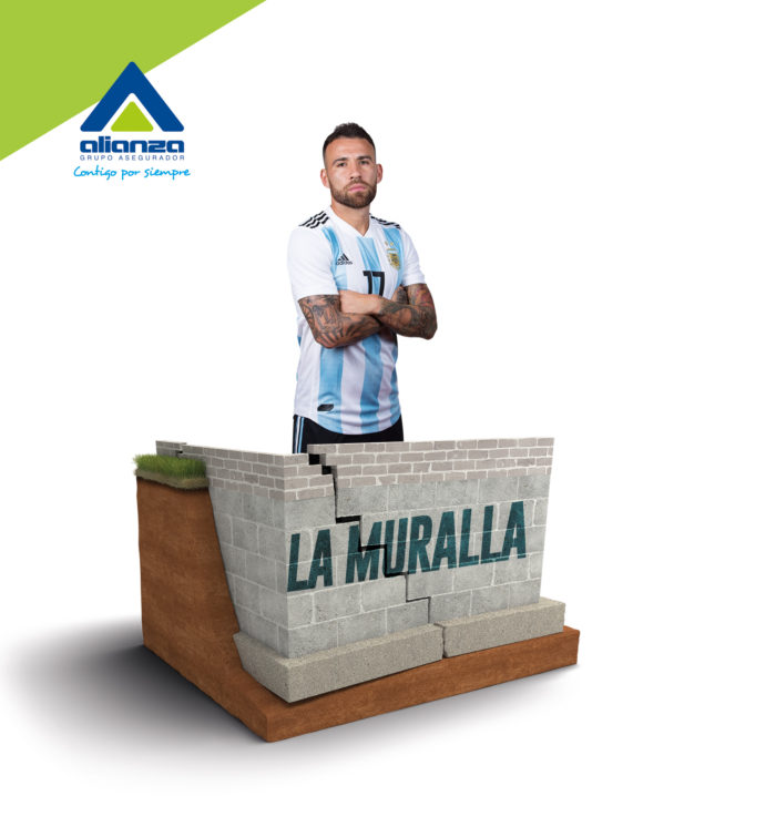 Muralla – Nicolás Otamendi
