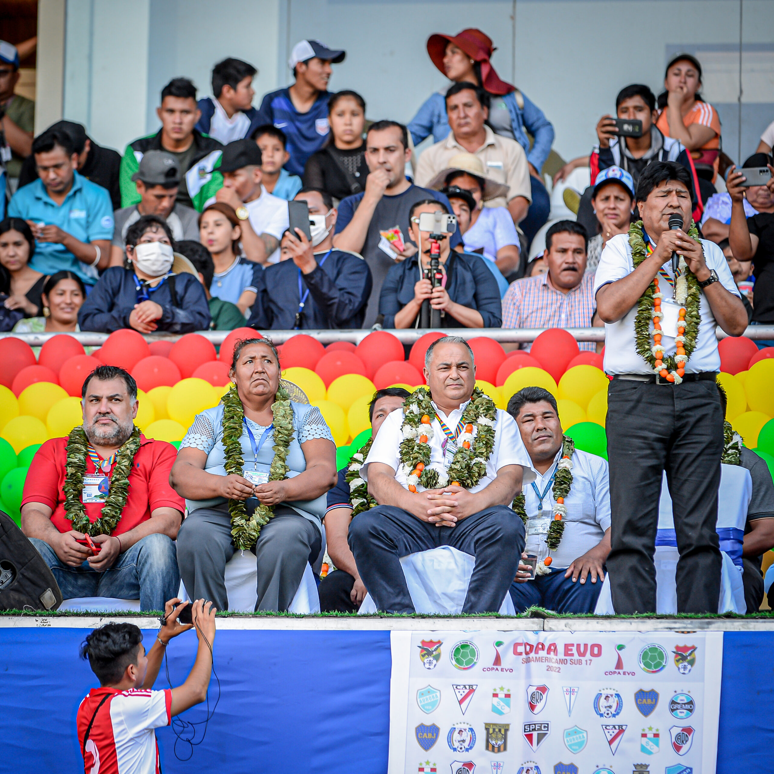 Mario Guaman, el dirigente que trabaja por el futuro del fútbol boliviano