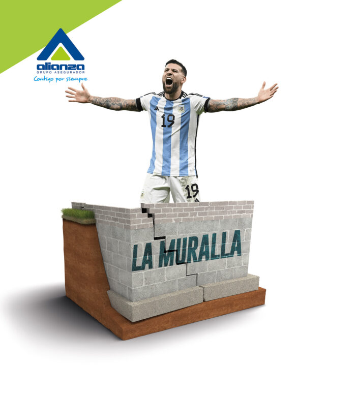 <strong>La Muralla – Nicolás Otamendi</strong>