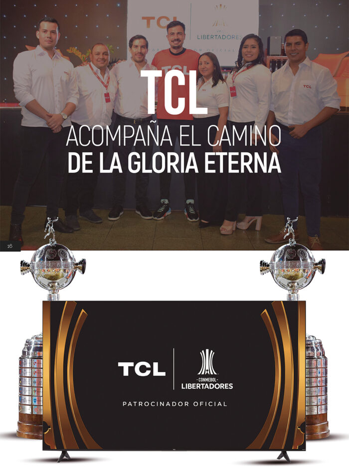 TCL ACOMPAÑA EL CAMINO DE LA GLORIA ETERNA