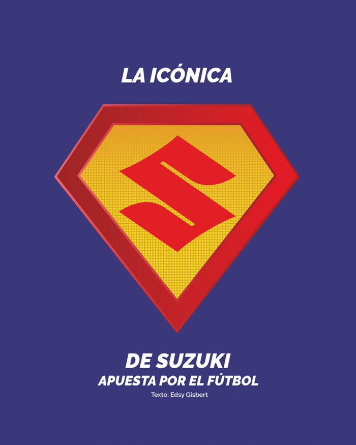 La icónica S de Suzuki apuesta por el fútbol