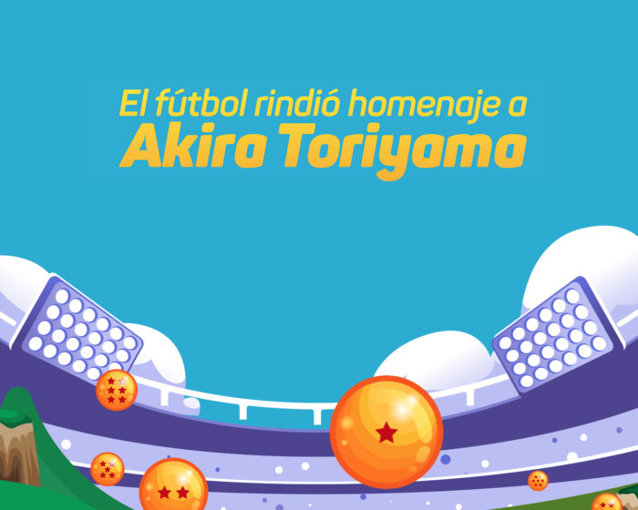 El fútbol rindió homenaje a Akira Toriyama