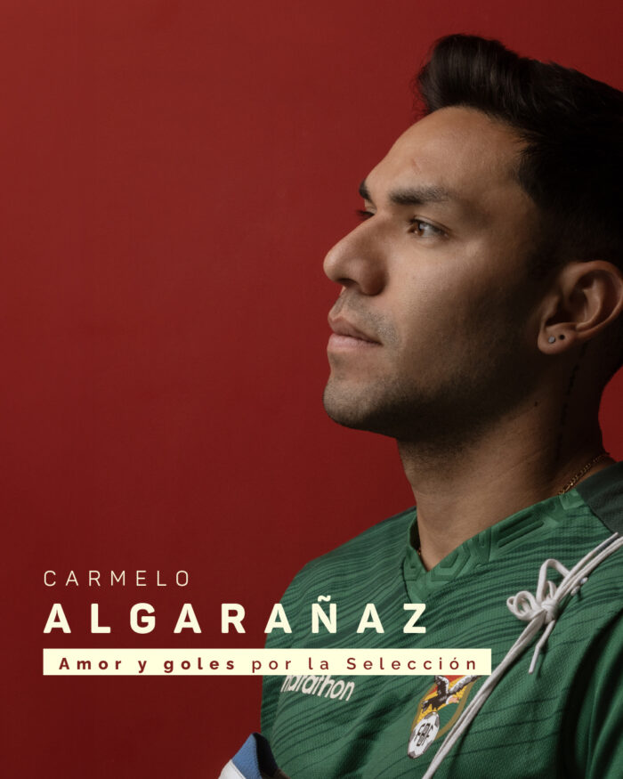 Carmelo Algarañaz, amor y goles por la Selección