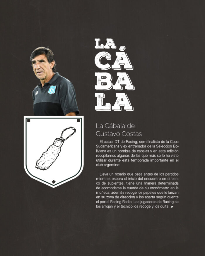 La Cábala de Gustavo Costas
