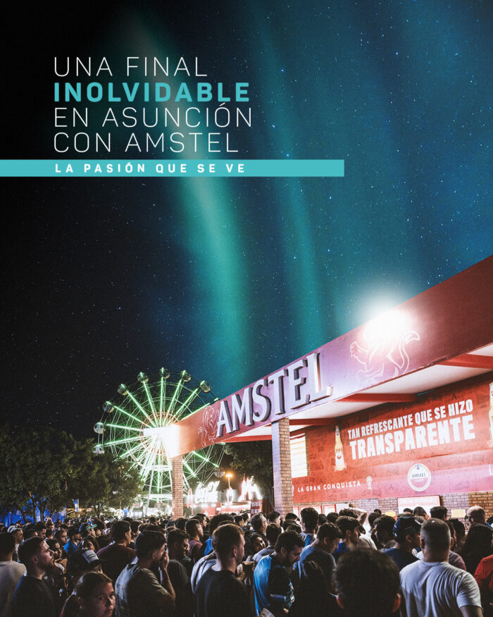 Una final inolvidable en Asunción con AMSTEL: La Pasión que se Ve