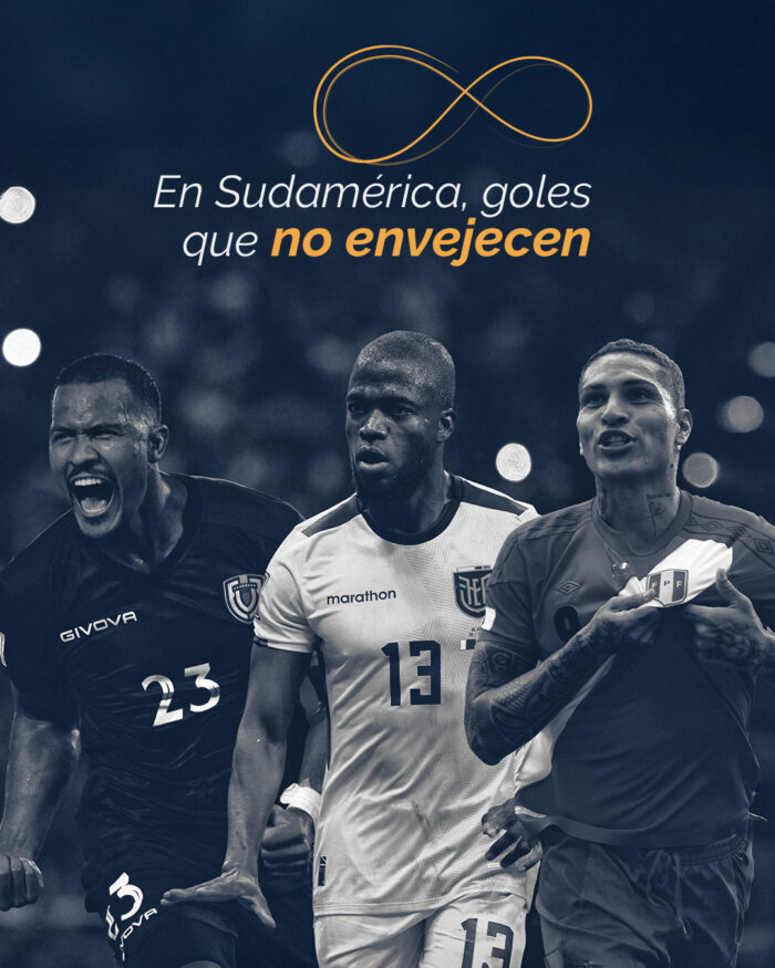En Sudamérica, goles que no envejecen
