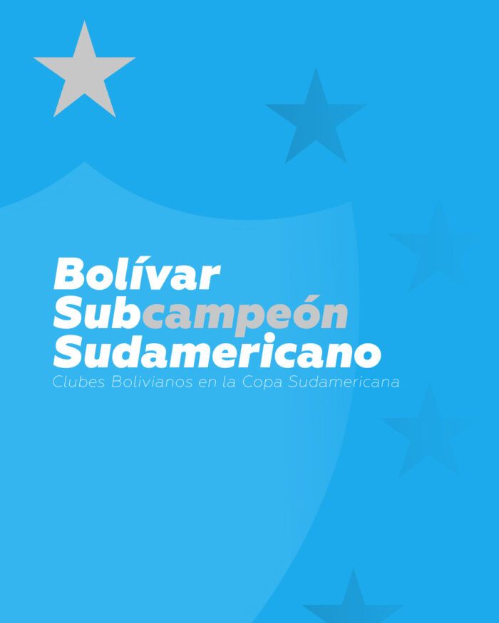 Bolívar Subcampeón Sudamericano – Clubes Bolivianos en la Copa Sudamericana