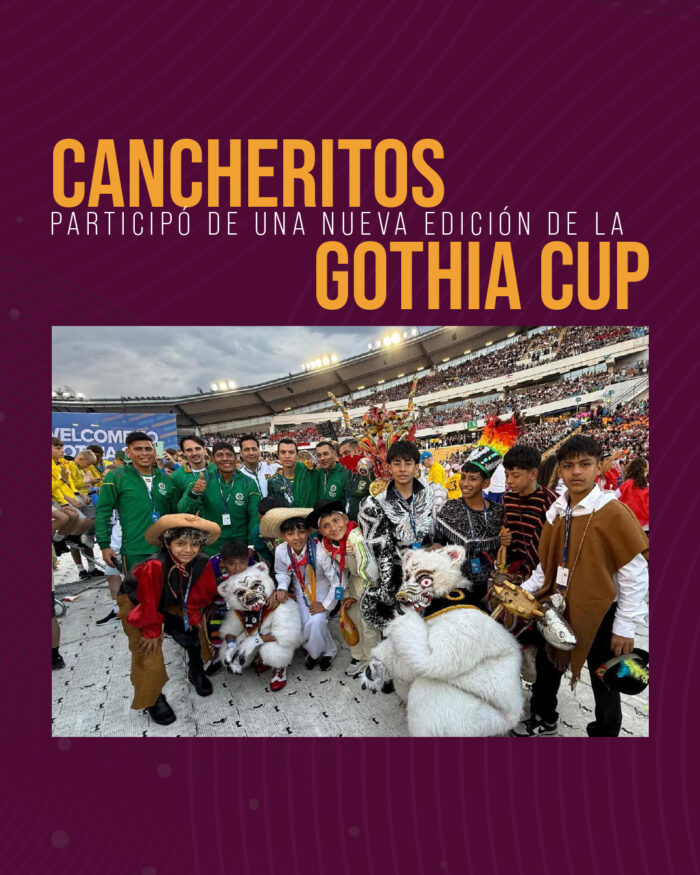 Cancheritos participó de una nueva edición de la Gothia Cup