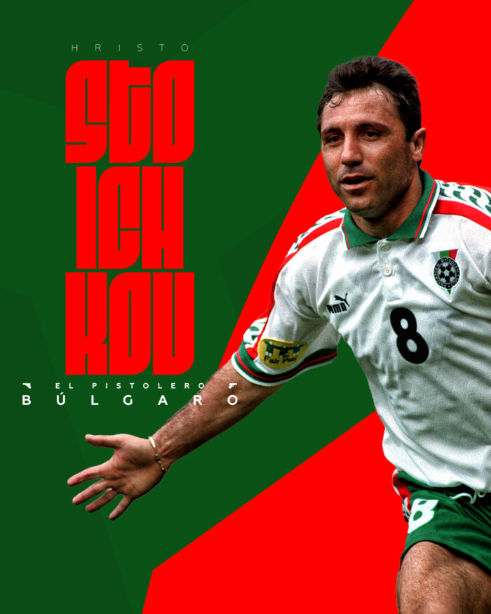 Hristo Stoichkov “El Pistolero Búlgaro”