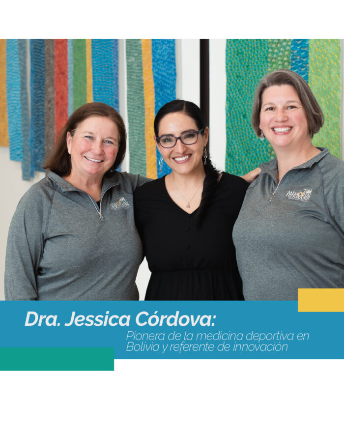 Dra. Jessica Córdova: pionera de la medicina deportiva en Bolivia y referente de innovación