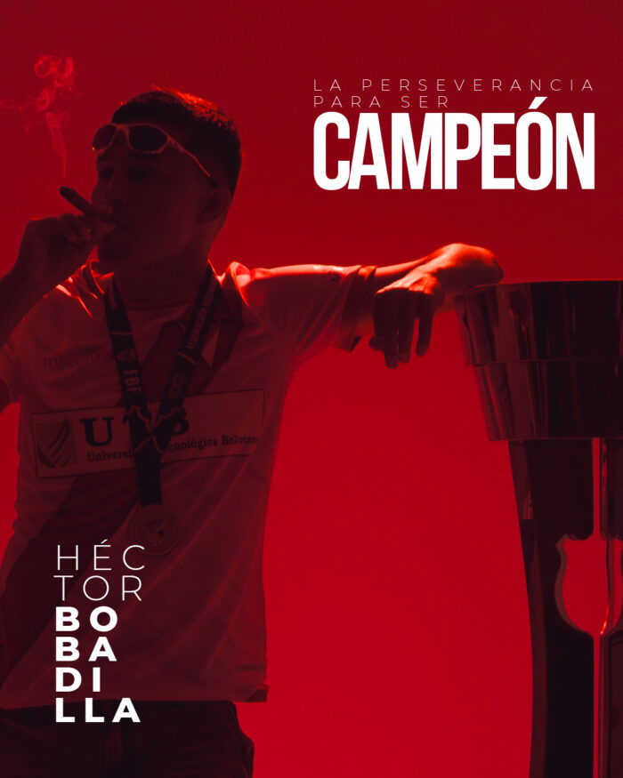 Hector Bobadilla, la perseverancia de un campeón
