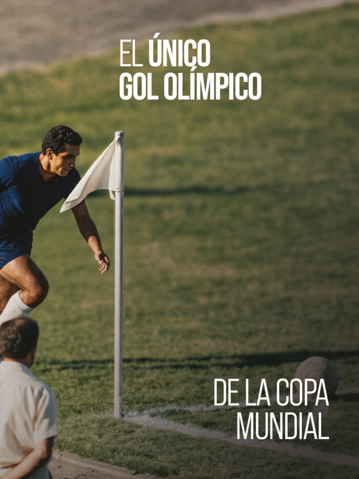El único gol olímpico de la Copa Mundial
