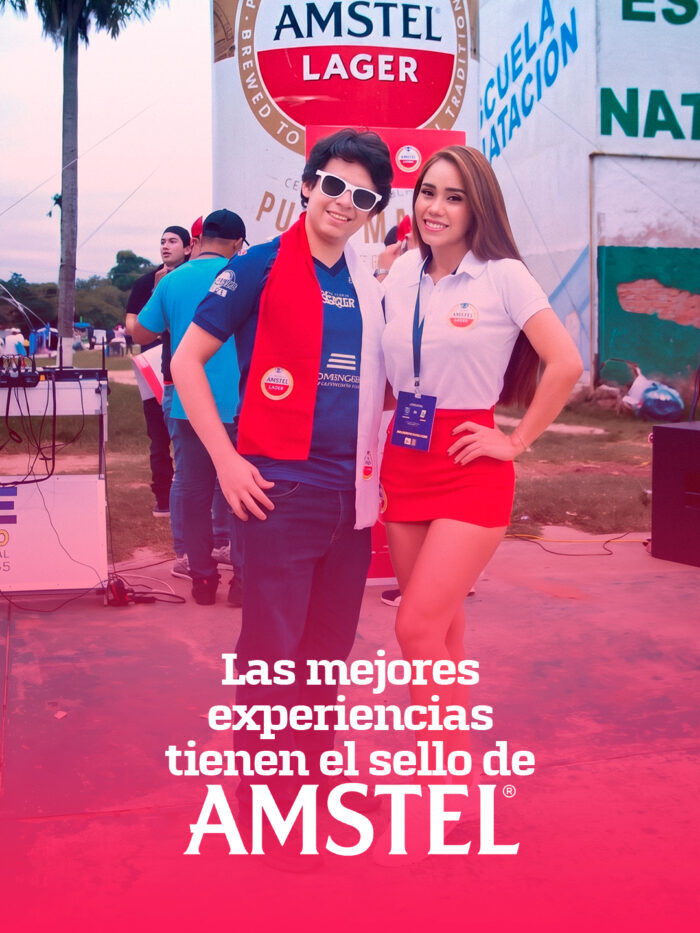  Las mejores experiencias tienen el sello de AMSTEL