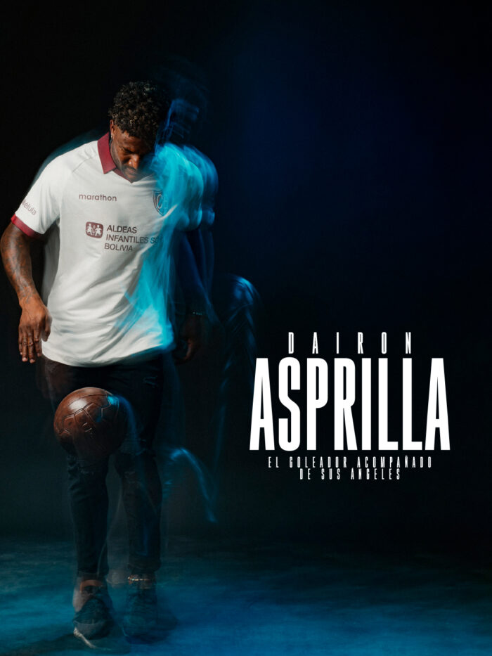  Dairon Asprilla, el goleador acompañado de sus ángeles